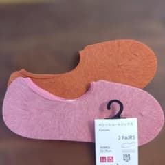 UNIQLO ベリーショートソックス 23-25cm 2足組のサムネイル