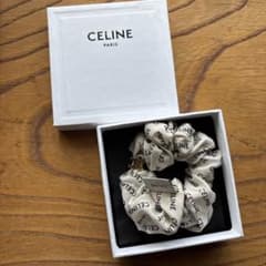 CELINE ロゴ入りサテンシュシュのサムネイル