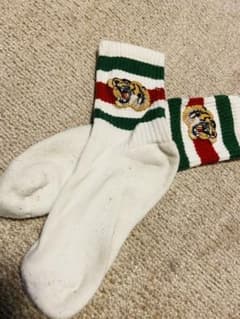 GUCCI タイガー付き ストレッチコットン ソックスのサムネイル