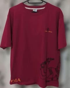 BAMBOU COMPANY Tシャツ レッド エキゾチック　Mサイズのサムネイル
