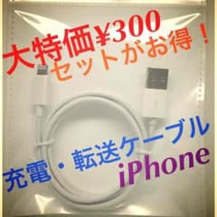 大特価！iPhone充電&転送ケーブルのサムネイル