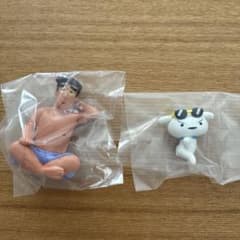 크레용 신짱 나츠야스미 마스코트 가챠 피규어 2점 세트