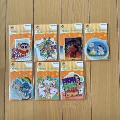 クレヨンしんちゃん 一番くじ I賞 ステッカー 7種セットのサムネイル