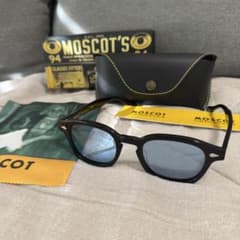 MOSCOT モスコット レムトッシュ サングラス 黒 ブルーレンズのサムネイル