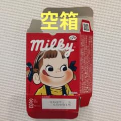 空箱】不二家 ミルキー 75周年 限定デザイン ペコちゃん ポコちゃん