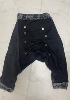 デニムハーレムパンツ ボタン付のサムネイル