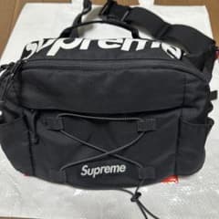 【値下】Supreme17SS Waist Bag supremeウエストバック Supreme シュプリーム 17SS Waist Bag ウエストバッグ ブラック
