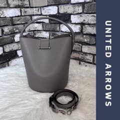 美品✨UNITED ARROWS メタルポイント バケットバック 2way - メルカリ