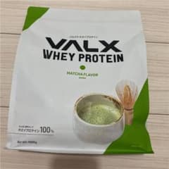 VALX バルクスホエイプロテイン 1kg 抹茶風味のサムネイル