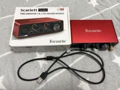 Focusrite Scarlett solo オーディオインターフェイス
