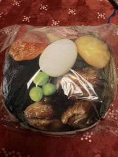 荻野屋 峠の釜めし クッション 非売品のサムネイル