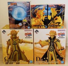 이치 반 쿠지 프라이즈 한정품 NARUTO 피규어 세트