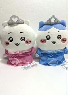 ちいかわ プリンセス誕生日ぬいぐるみ 2種のサムネイル