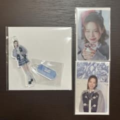 NiziU マコ ハピドロ D賞 ミニアクリルスタンドチャーム フォトカード