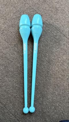 MSM リズム体操用スティック 水色 38cmのサムネイル