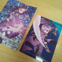 ユウキ　キリト　ソードアート・オンラインⅡ　ポストカード　ブロマイド　セットのサムネイル