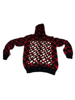 ALEXANDER WANG アーガイル柄 フード付きパーカーのサムネイル