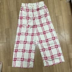 ☆UNIQLO MARNI ！！ワイドパンツ チェック柄！！のサムネイル