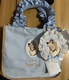 完売品 ディズニーストア ピーターパン ナナ 2wayトート＆ケース 完売品 ディズニーストア ピーターパン ナナ 2wayトート＆ケース