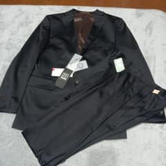 【新品未使用】P.S.FA定価3.73万円！ブラックストライプビジネススーツY6 新品未使用】P.S.FA定価3.73万円！ブラックストライプビジネススーツY6