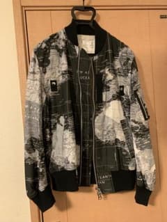 【美品】20ss Sacai MA-1 ワールドマップ ブルゾン カートコバーン m72507971206_1.jpg?1710742010