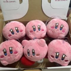 星のカービィ マスコット5、3の6個セット しょんぼり ダッシュのサムネイル