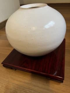 勝景庵 兼田佳炎作 粉引き大壺（萩焼） - メルカリ