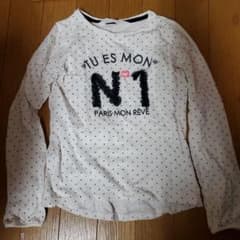 H&M ドット柄 長袖カットソー 130のサムネイル