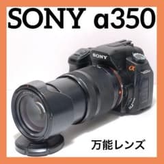 ✨初心者様向け✨SONY a350✨万能レンズセット✨ライブビュー撮影