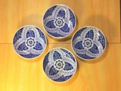 古伊万里 有田焼 手塩皿 豆皿 4枚セット 大正頃のサムネイル