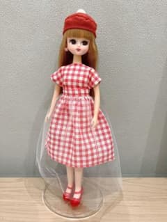 #38ラスト販売！クリスマス風リカちゃん着せ替えセット♡3個セット激安！のサムネイル