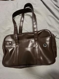 スクールバッグ スクバ ブラウン 通学 JK 制服 A4 大容量