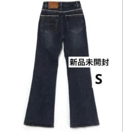 andmary Heart stitch denim navy blue S - メルカリ