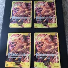 ワンピース カード エース シークレット　4枚　SECのサムネイル