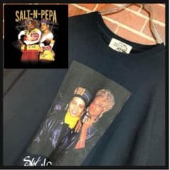 Salt-N-Pepa☆ソルト・アンド・ペパ☆グラフィック☆ラップtシャツ☆L 