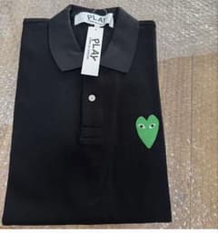 PLAY COMME des GARÇONS 半袖ポロシャツ Lサイズ - メルカリ
