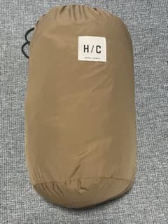 HOTEL CAMPS 寝袋 シュラフ カーキ 収納袋付きのサムネイル