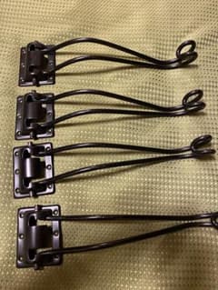 金属製テーブル脚4個セット 約30cm 黒のサムネイル