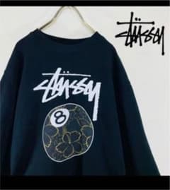 希少サイズ&人気ロゴ　STUSSY ステューシー スウェットのサムネイル
