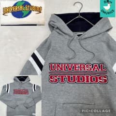 [希少]UNIVERSAL STUDIOS パーカー　アメカジ　グレー　レア