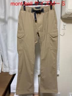 【値下げしました】 mont-bell カーゴパンツ　レディースM-Sのサムネイル