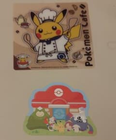 ポケモンカフェコースター ピカチュウ ポケセン限定 ぽこあポケモン