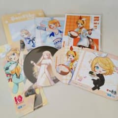 鏡音リン ポストカード コースター ブロマイド まとめ売り - メルカリ