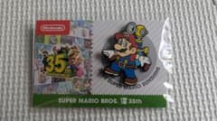 スーパーマリオ super mario 35周年記念ピンバッジ サンシャイン