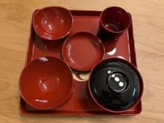 お食い初め 食器セット 女の子用のサムネイル