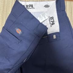 Dickies 874 Original Fit パンツ ネイビー 32x32のサムネイル