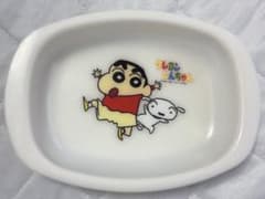 크레용 신짱 플라스틱 접시
