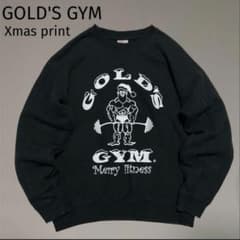 美品 希少品 GOLD'S GYM ゴールドジム クリスマス限定 スウェット