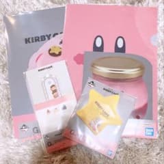 별의 커비 커비 카페 petit 1번 복권 G상 4점 세트