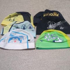 競演　 水泳用キャップ 6点セットのサムネイル